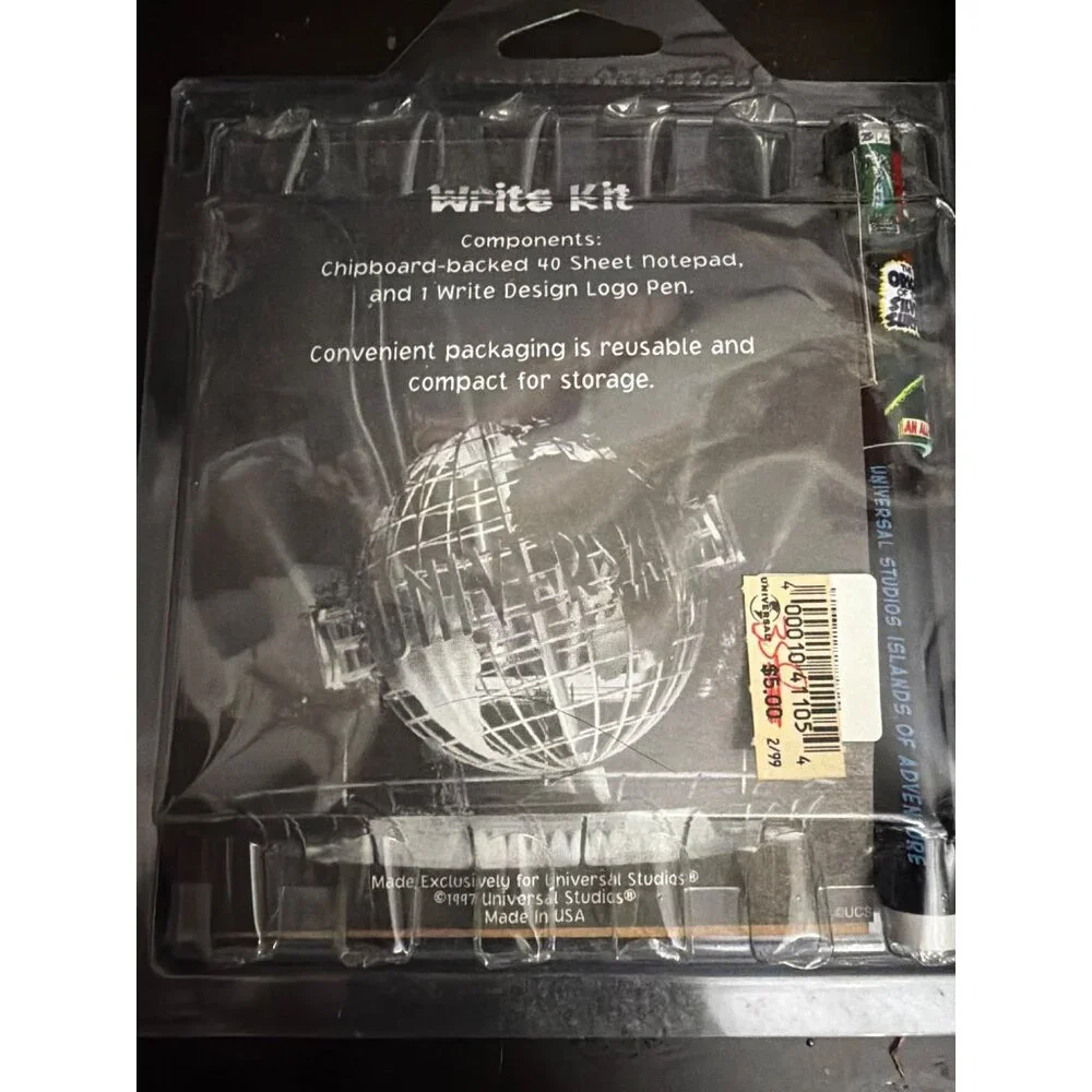 Silver Surfer Write Kit Sentinel Of The Spaceways Notepad & Pen Marvel Epic 1999